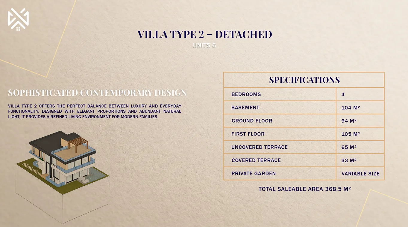VILLA TYPE2 - DETACHED