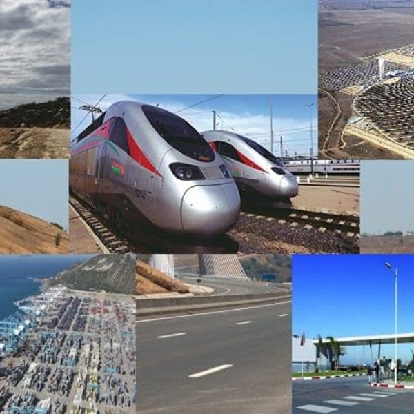 Carte montrant la position stratégique de Tanger – « Emplacement stratégique de Tanger entre l’Europe et l’Afrique »